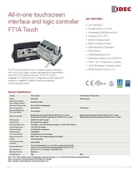 IDEC-FT1A-Touch-Datasheet_Page_1