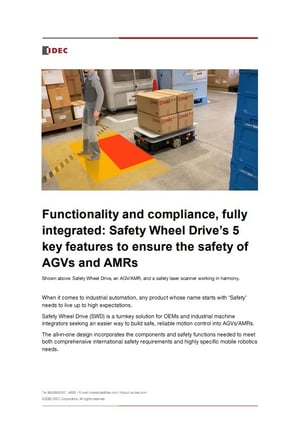 SWD Safety Technical Article Thumbnail