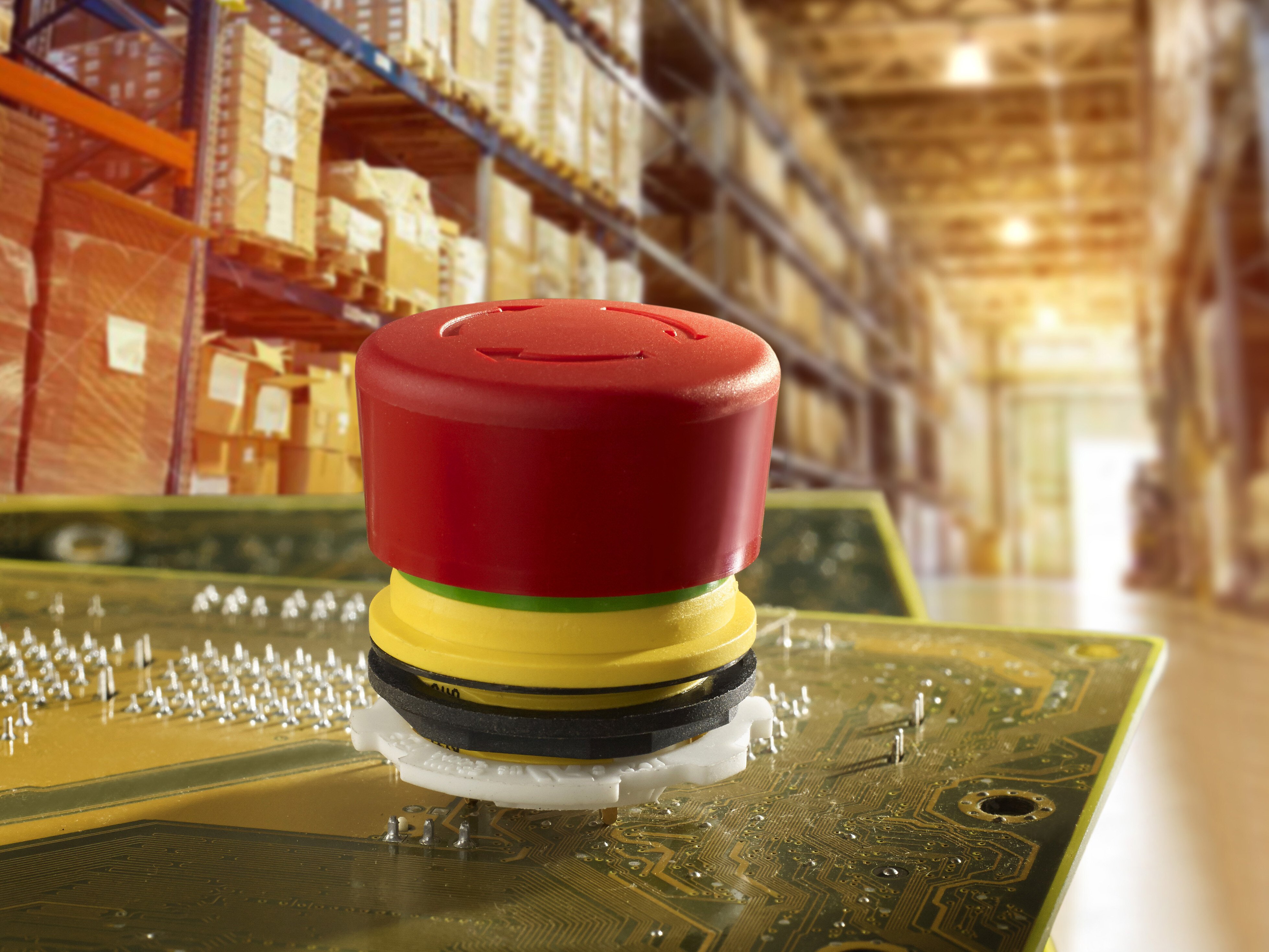 7 reasons to consider PCB-mounted E-stop switches